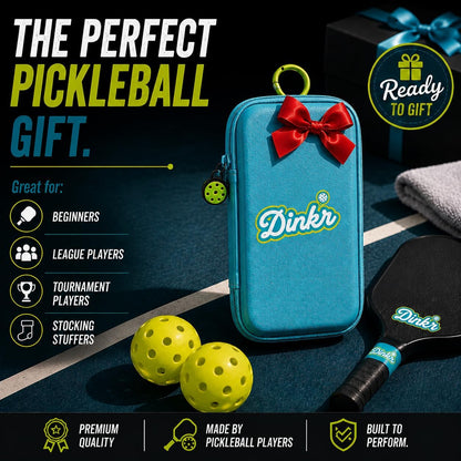 Paddle band securing a fresh overgrip on a pickleball paddle