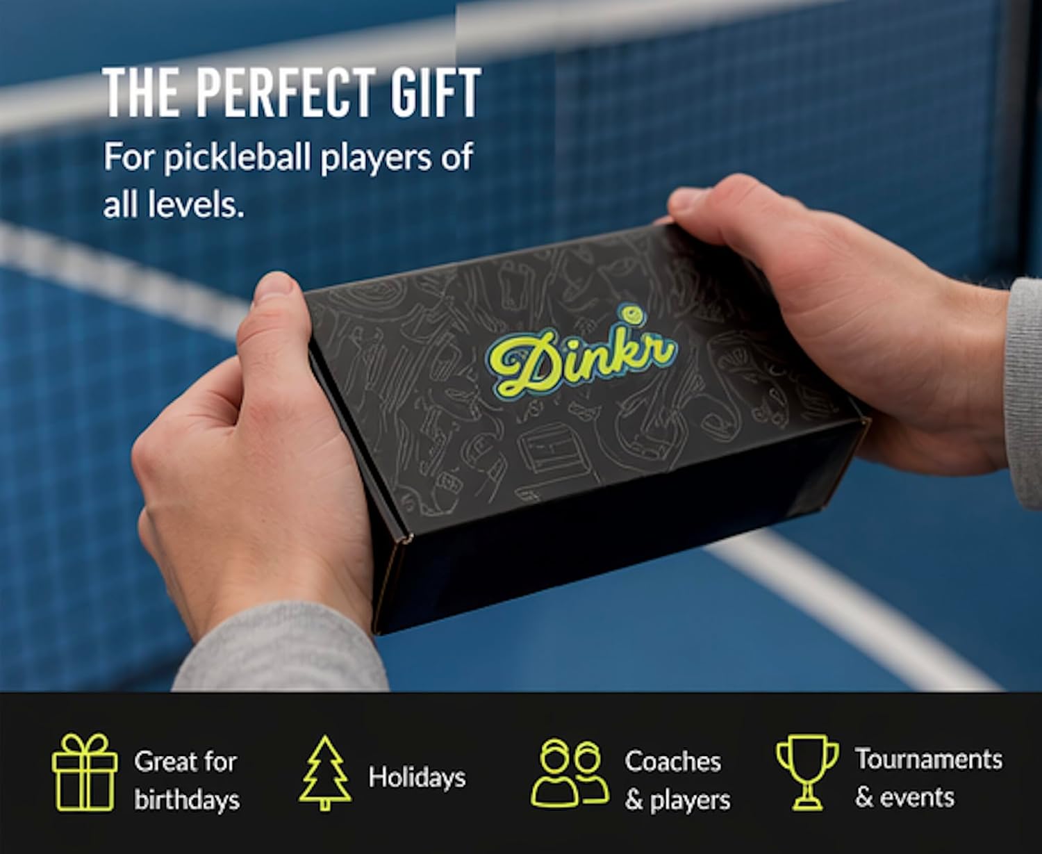 Dink'r magnetic pickleball timer, compact pickleball training equipment