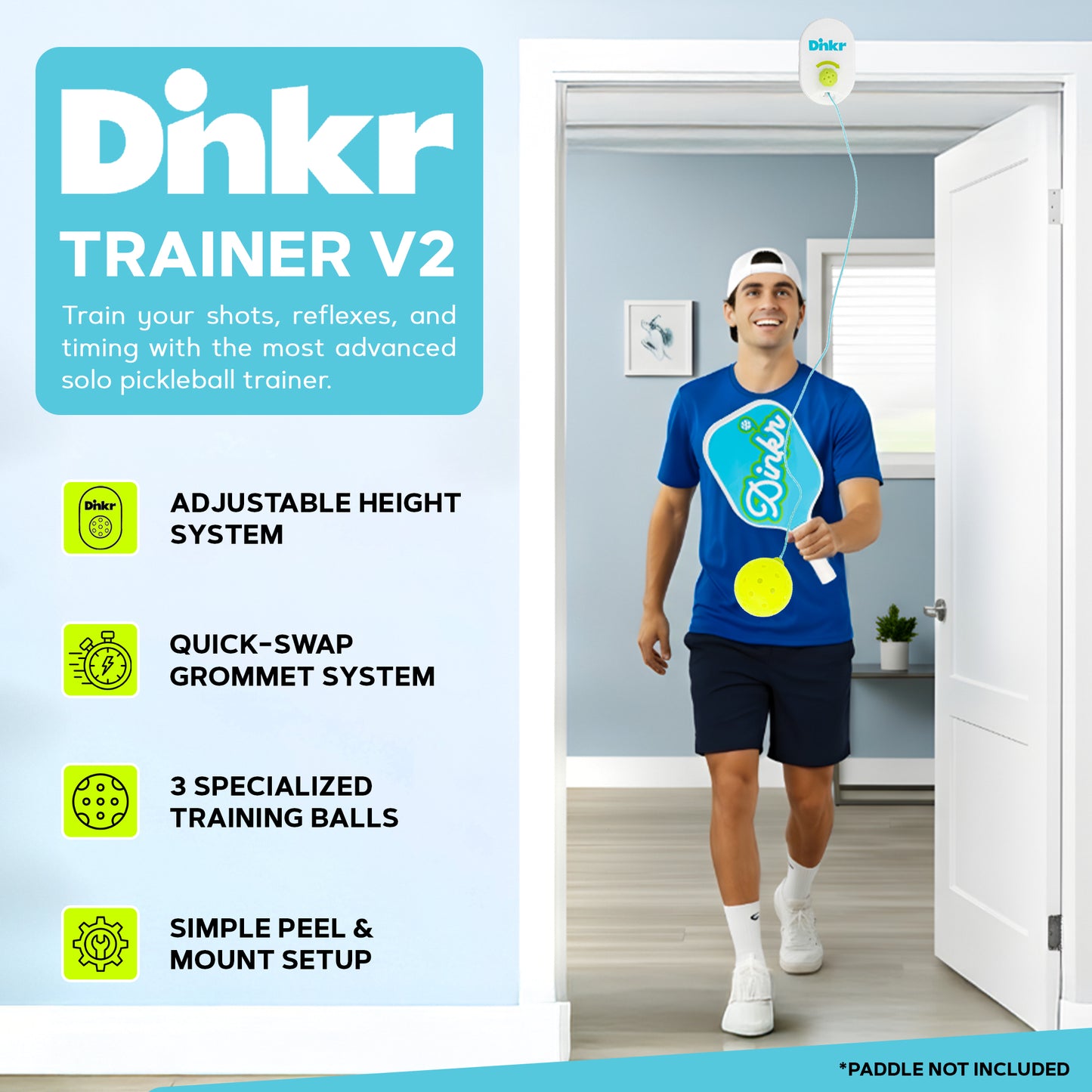The Dink’r – The Ultimate Pickleball Training Device