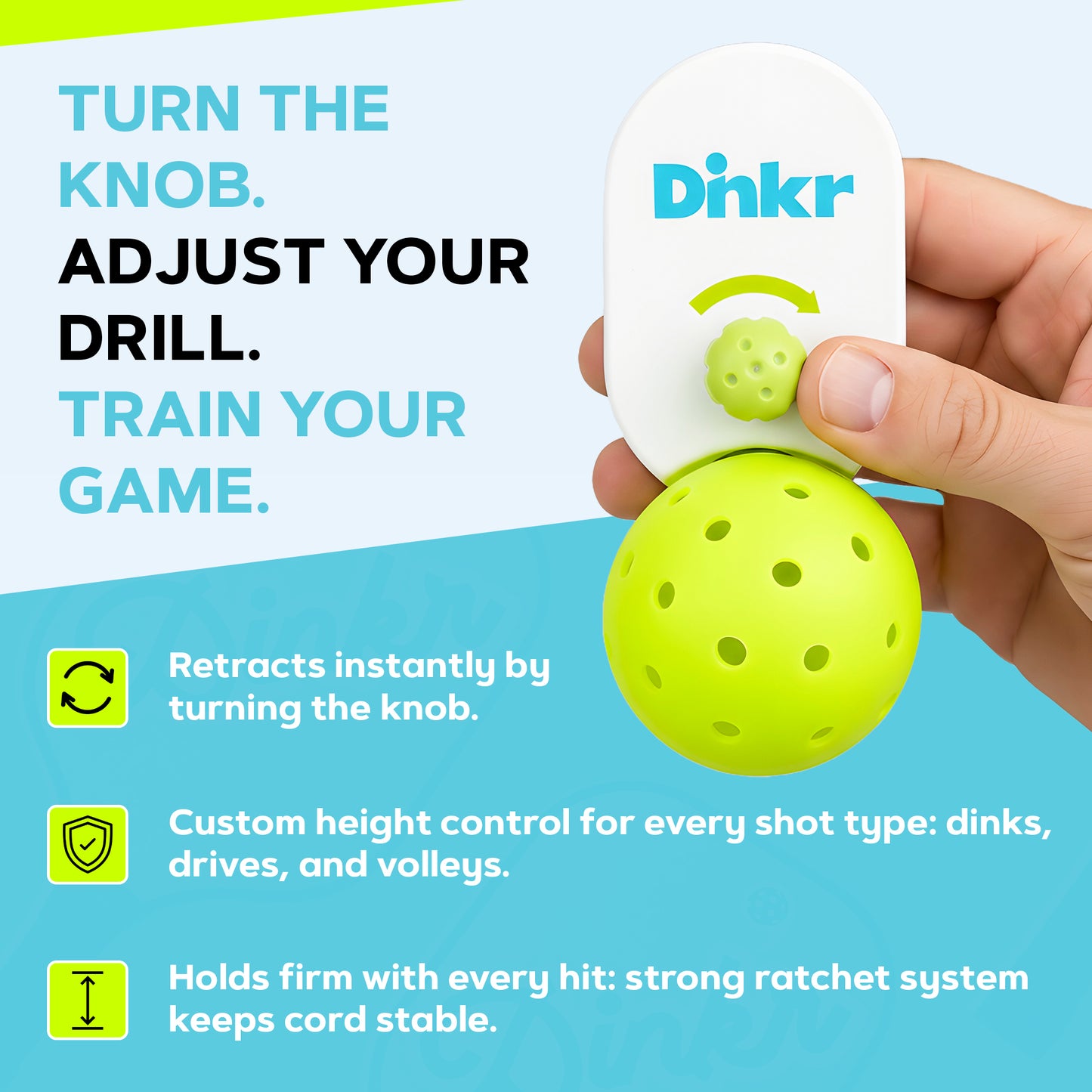 The Dink’r – The Ultimate Pickleball Training Device